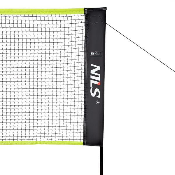 NN500 badmintonnät 500cm med fullständigt skydd NILS
