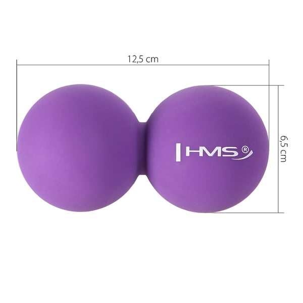 BLC02 VIOLET LACROSSE dobbelt massagebold HMS