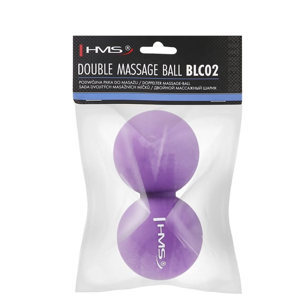 BLC02 VIOLET LACROSSE dobbelt massagebold HMS