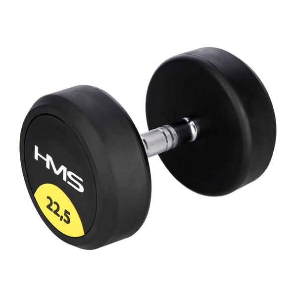 HG PRO 22.5 KG kumittu käsipaino HMS
