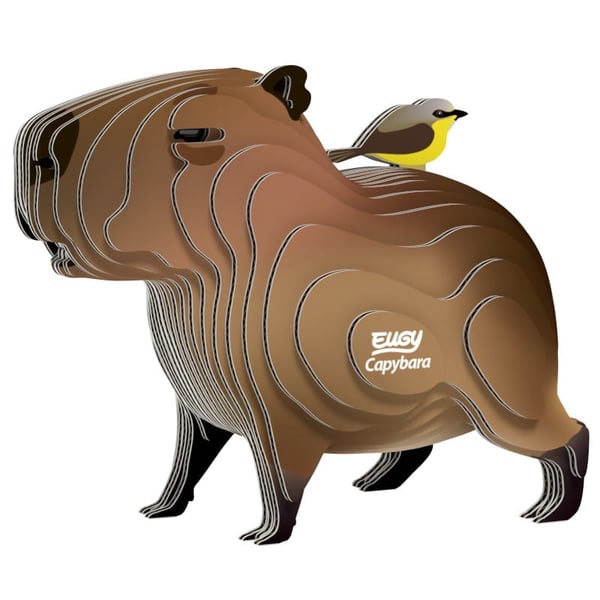 Eugy Eco 3D-pussel - Capybara