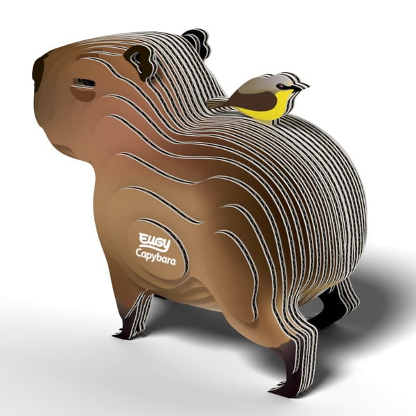 Eugy Eco 3D-pussel - Capybara