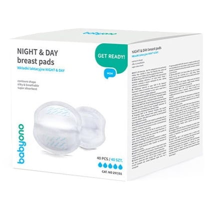 Babyono Dag ja Natt imetysleikkeet 40 kpl