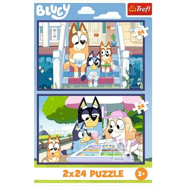 Trefl pussel 2x24 Bluey