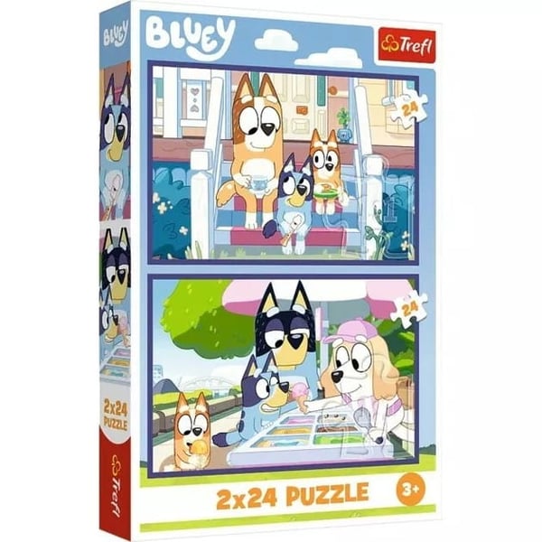 Trefl pussel 2x24 Bluey