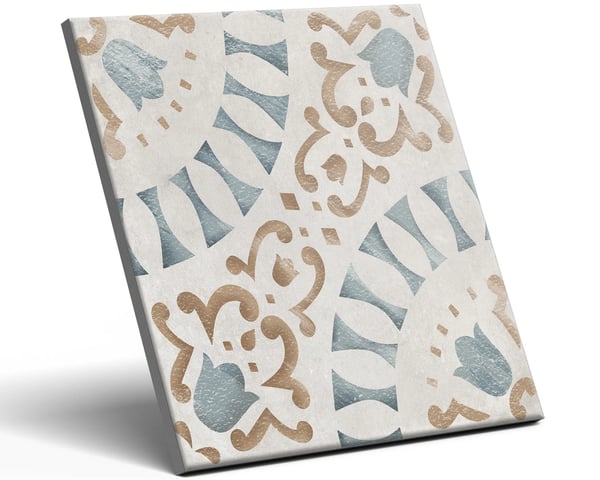 Koristeellinen posliinilaatta Tillwork Salerno Roseta 20x20 cm luokka I Koristeellinen posliinilaatta Tillwork Salerno Roseta 20x20 cm luokka I