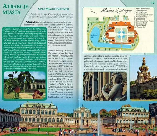 Dresden, Meissen. Illustreret guide med kort. Udgivet 2024. Galileos