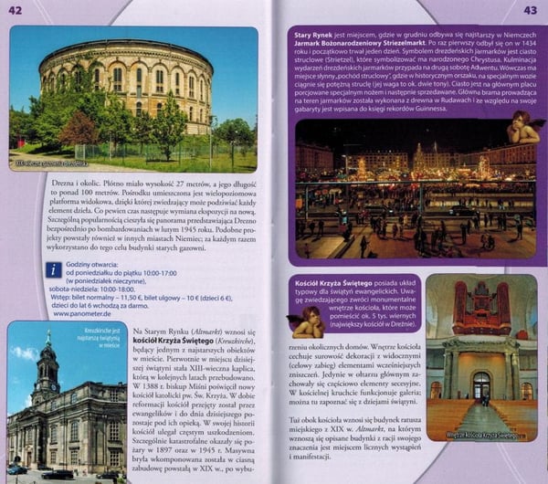 Dresden, Meissen. Illustreret guide med kort. Udgivet 2024. Galileos