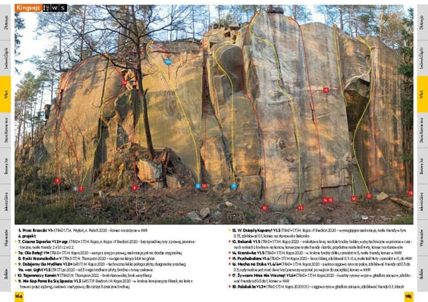 vestlige sudeter. Klatreguide. 2024 udgave. Michał Kajca