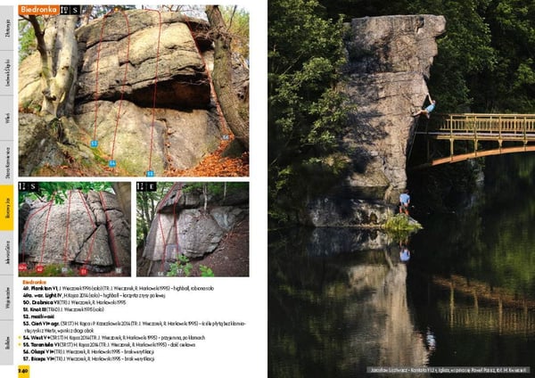 vestlige sudeter. Klatreguide. 2024 udgave. Michał Kajca