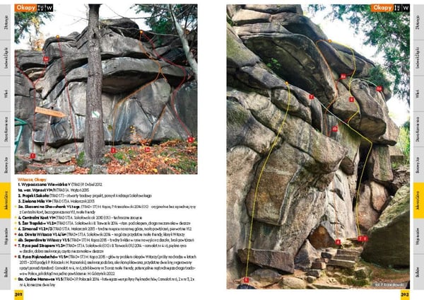 vestlige sudeter. Klatreguide. 2024 udgave. Michał Kajca
