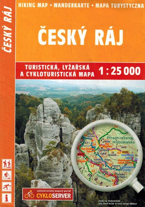 Böömin paratiisi 1:25 000. Turistikartta 722. Julkaistu 2025. Shocart