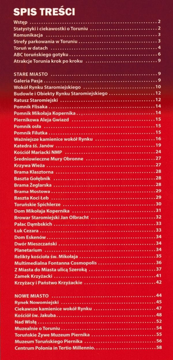 Toruń. Illustreret guide med kort. Udgivet 2025. Galileos