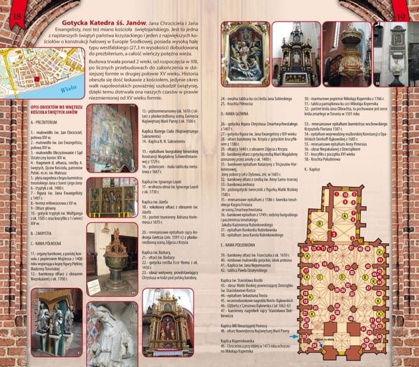Toruń. Illustreret guide med kort. Udgivet 2025. Galileos