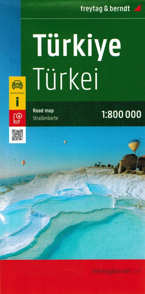 Tyrkiet 1:800.000. Køreplan. Udgivet 2025. Freytag & Berndt Tyrkiet 1:800.000. Køreplan. Udgivet 2025. Freytag & Berndt