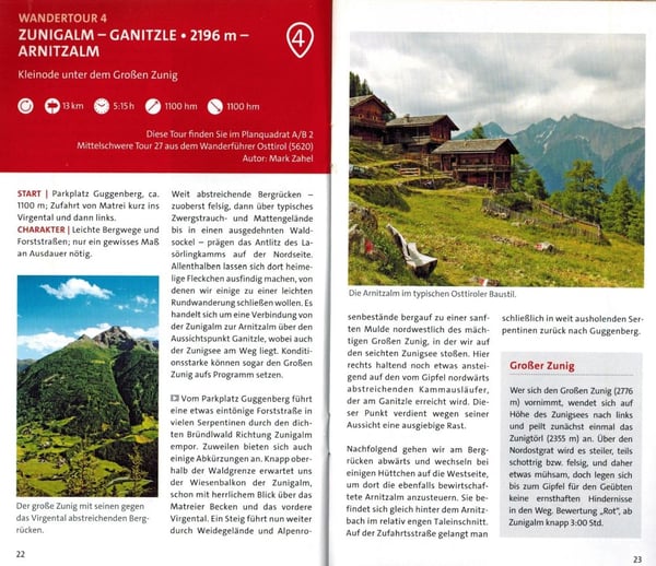 Lienz, Schobergruppe. Hohe Tauernin kansallispuisto. Vedenpitävä vaelluskartta 48. painos 2024. Kompass
