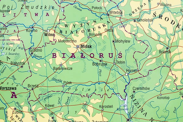 Eurooppa 1:4 500 000. Fyysinen seinäkartta (yleinen maantieteellinen)