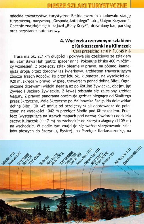 Szczyrk 3 i 1. Turistinformation. Information, guide, kort. WiT