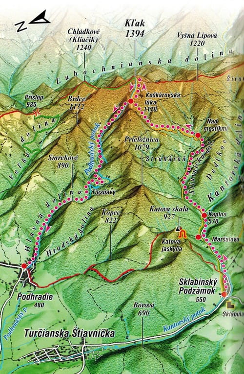 Great Fatra. Turistguide