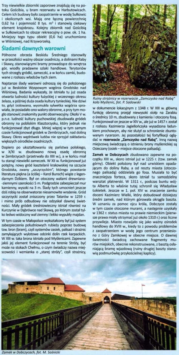 Beskid Makowski (Mellem) 1:50.000. Lamineret turistkort. Udgivet 2025. Kompas