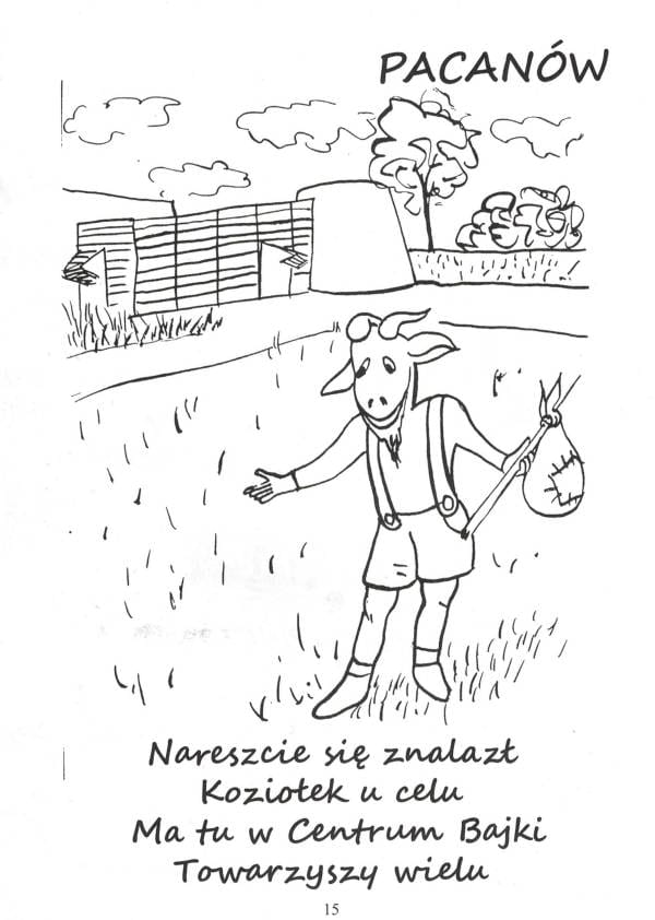 Świętokrzyskie. Värityssivu - loru lapsille