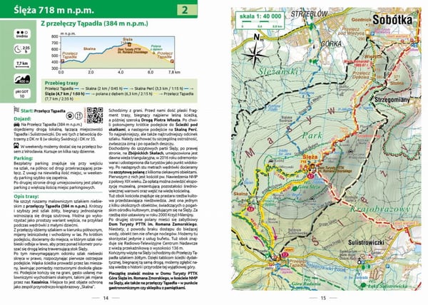 Kronen i de polske bjerge. Turistguide. 2026-udgaven. Kompas