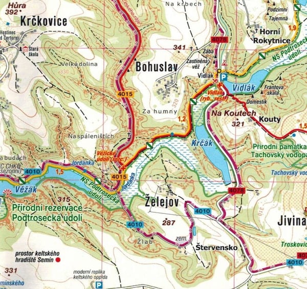 Böömin paratiisi 1:25 000. Turistikartta 722. Julkaistu 2025. Shocart