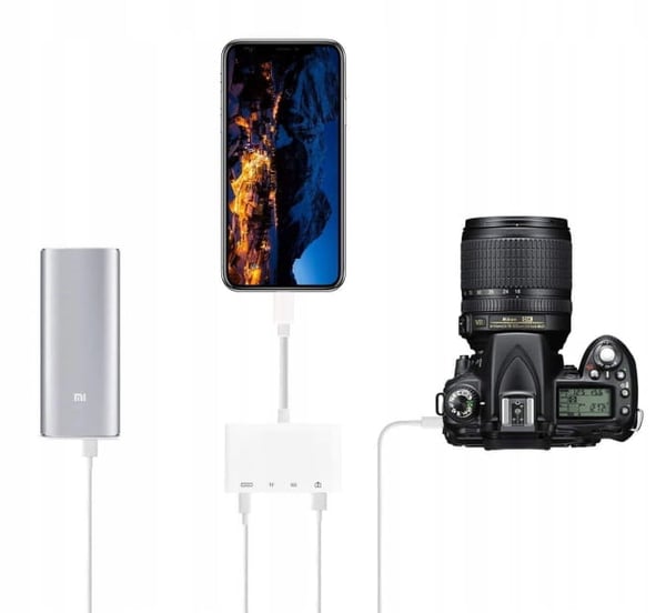 Lightning micro SD USB-kortlæseradapter iPhone Zenwire BYL-2103TU