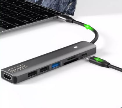 HUB 7-i-1 HS-HC703 adapter