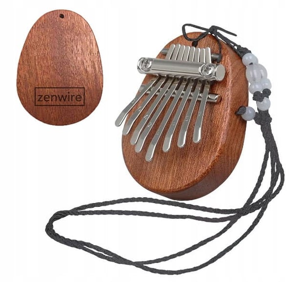 Mini Kalimba puinen mahonki Kalimba Zenwire K04