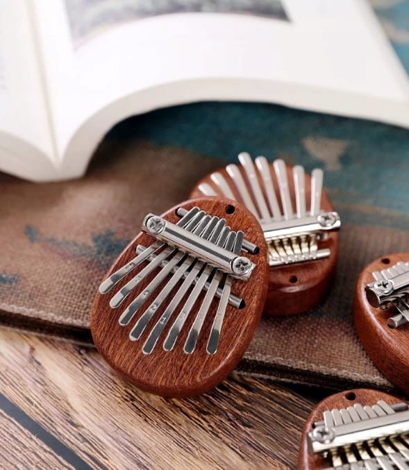 Mini Kalimba puinen mahonki Kalimba Zenwire K04