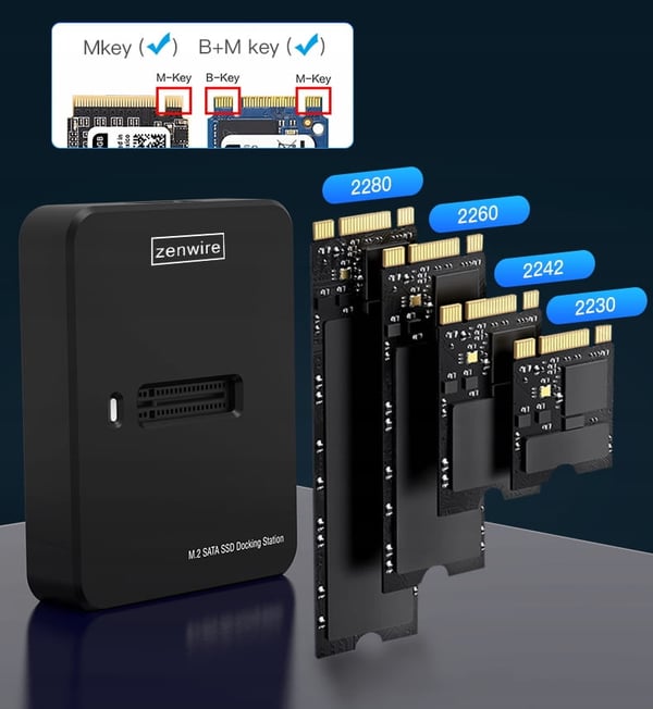NVME SATA BS-SD03 USB-C-adapter
