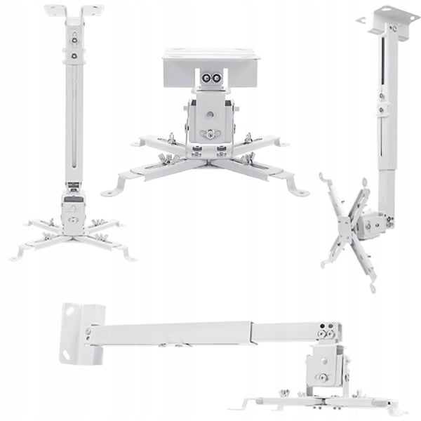 Zenwire 4-in-1 -projektorin ripustin kattoon/seinälle, jopa 25 kg