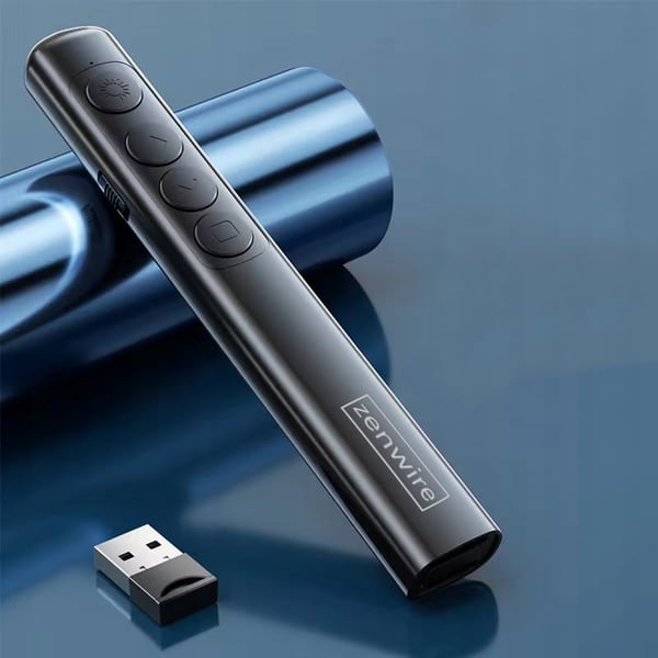 Zenwire S9 -laseresityslaite, langaton kaukosäädin, USB-laser esityksiin