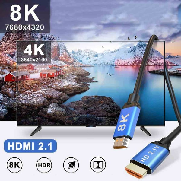 Zenwire ST-U20 HDMI 2.1 8K-kabel 1 m