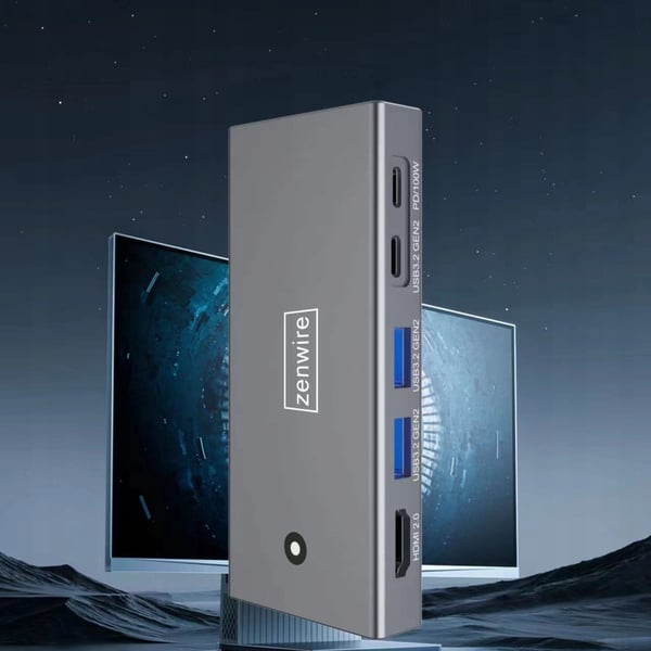 MC501 SSD-chassi med HDMI 2.0-hubbfunktion