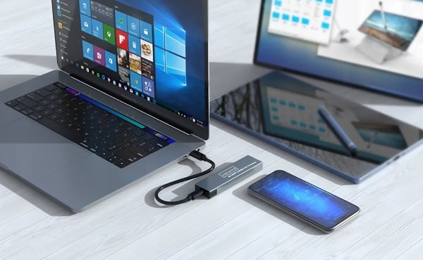 BS-2809S SSD-kaappi NVME/SATA PCIe M.2 USB-C