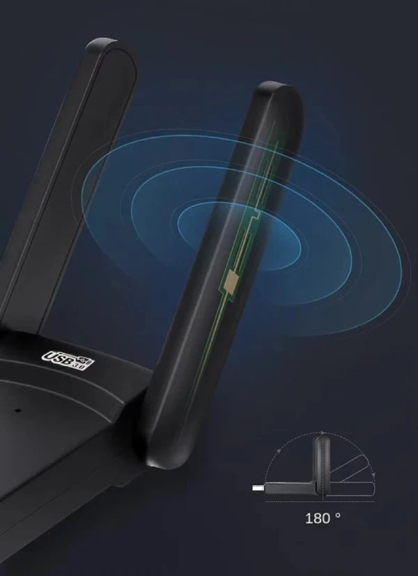 WD-4605AC USB 3.0 WiFi-adapter 1300 MB/s