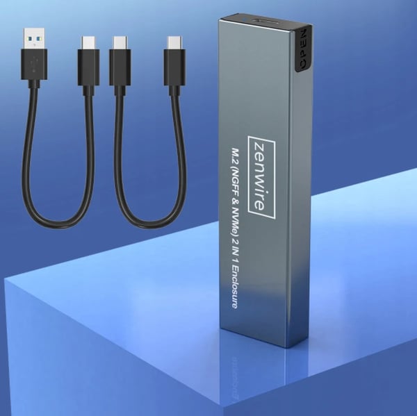 BS-2809S SSD-kaappi NVME/SATA PCIe M.2 USB-C