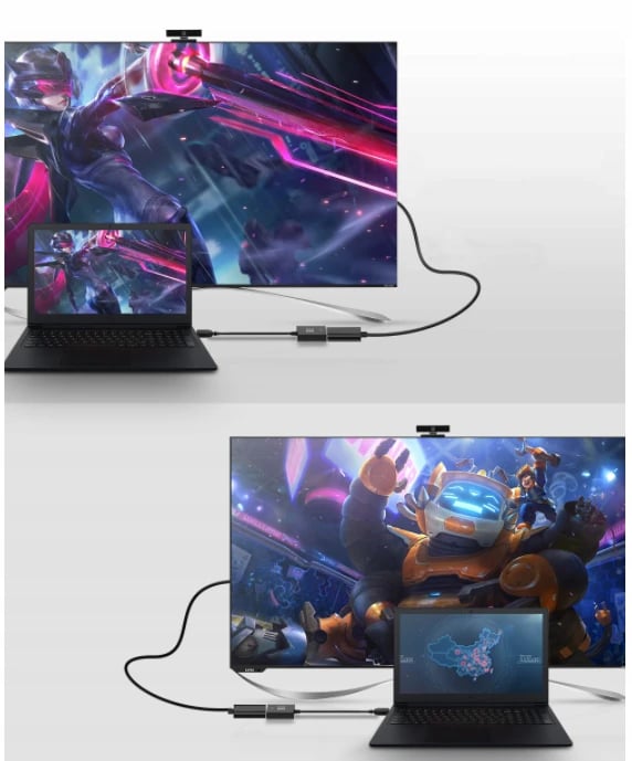 USB 3.0 til HDMI konverteradapter til Zenwire ZC-10 grafikkort
