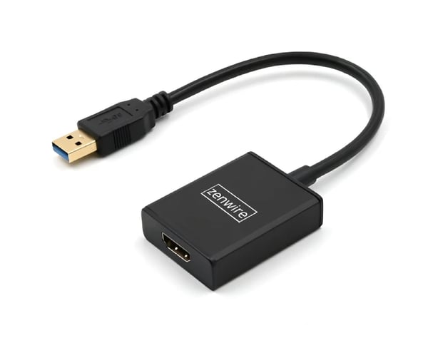 USB 3.0 til HDMI konverteradapter til Zenwire ZC-10 grafikkort