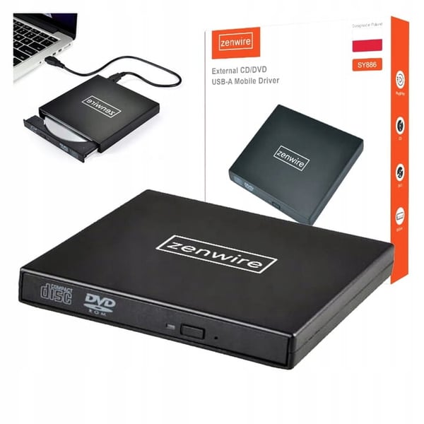 Extern CD-R/DVD-RW-asema SY886