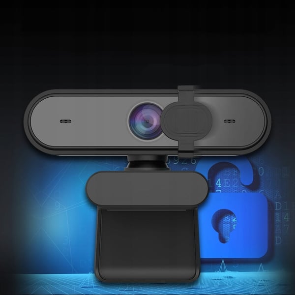 Zenwire W6 Webcam med mikrofon til computer USB 3.0 Full HD 1080p Endedæksel