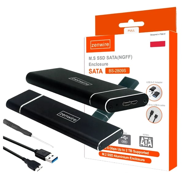 SSD-kotelo m.2 USB 3.0 NGFF SA28-2 vol2