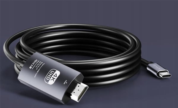 ZC-2 USB-C 3.1 till HDMI-adapter 4K 200cm