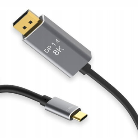 ZC-1 USB-C DisplayPort 8K 5K 4K Mac -kaapeli