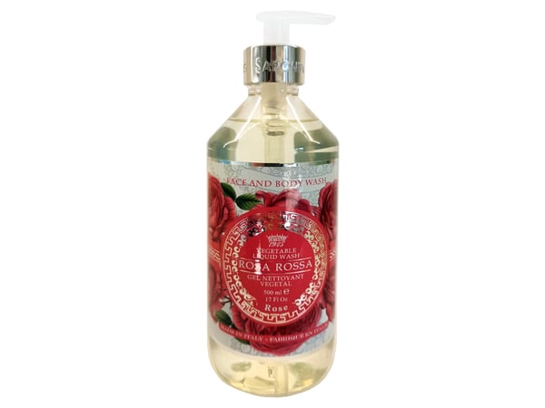 Saponificio Varesino rød rose flydende sæbe 500ml