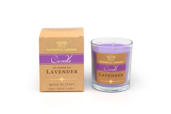 Saponificio Varesino doftljus med lavendel 170g