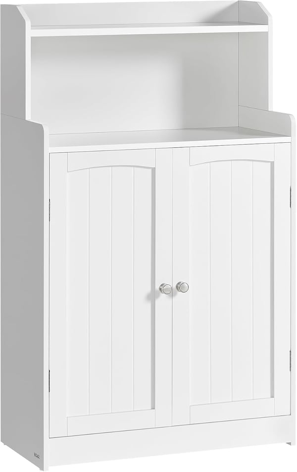 Kylpyhuonekaappi, 60x30x110 cm, valkoinen