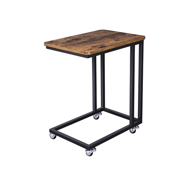 Sidebord, 50x55x35 cm, Brun Svart